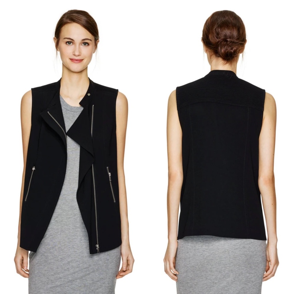 Aritzia Babaton Black Redford Vest